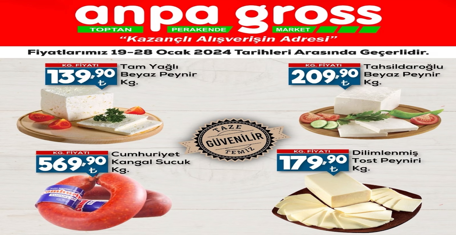 Beyaz peynirin kilogramı 139 TL'ye düşüyor! 28 Ocak'a kadar aldınız aldınız