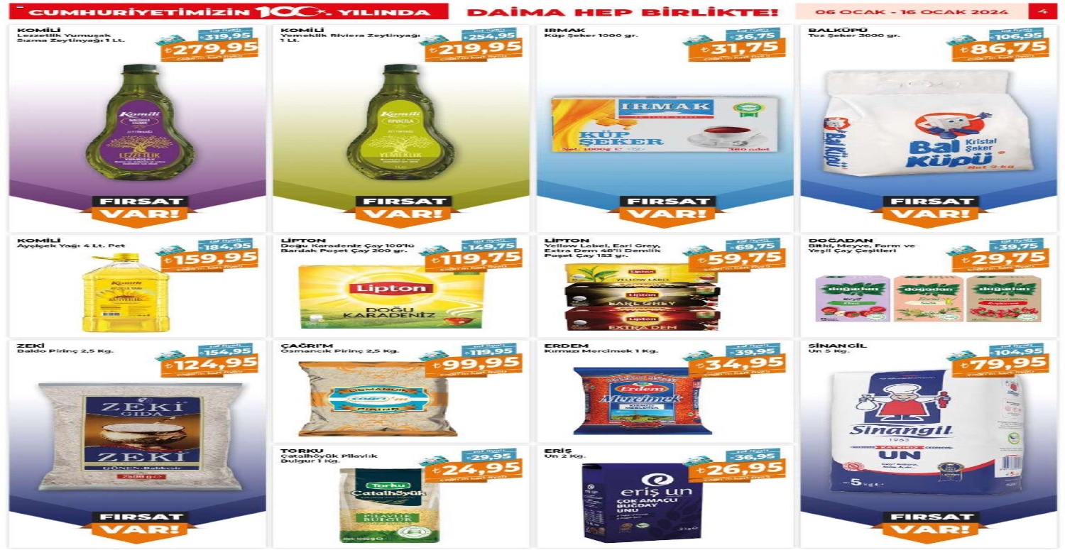 Çağrı marketler 6 16 Ocak 2024 aktüel katalogu