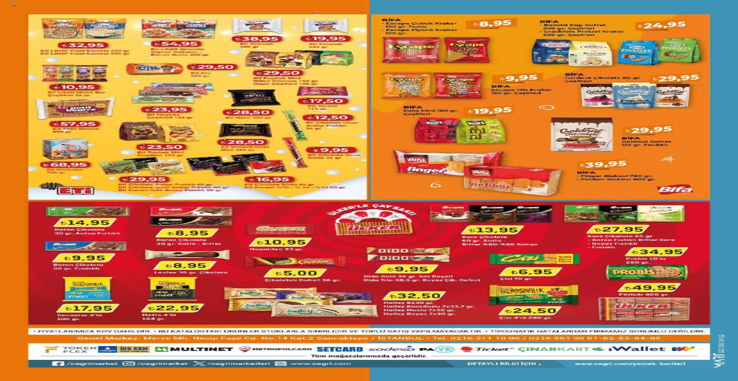Çağrı marketler 6 16 Ocak 2024 aktüel katalogu