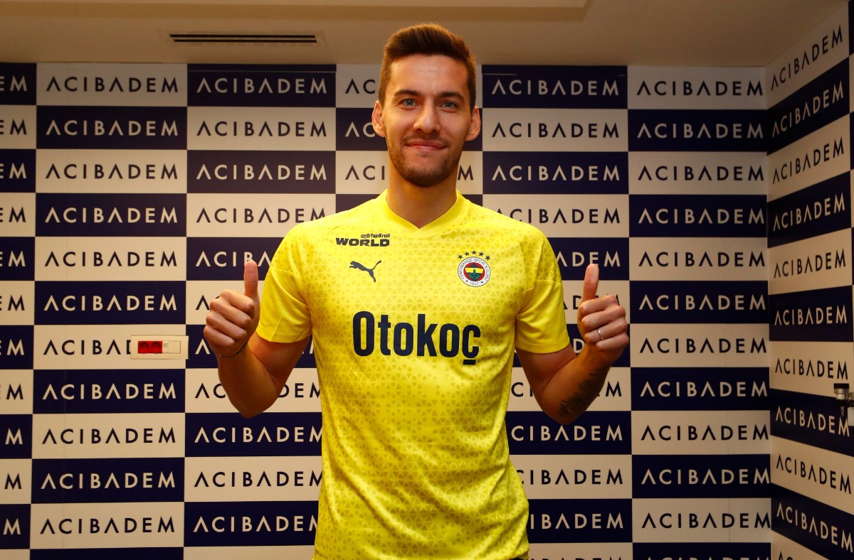 Fenerbahçe'nin transfer ettiği Umut Nayir,