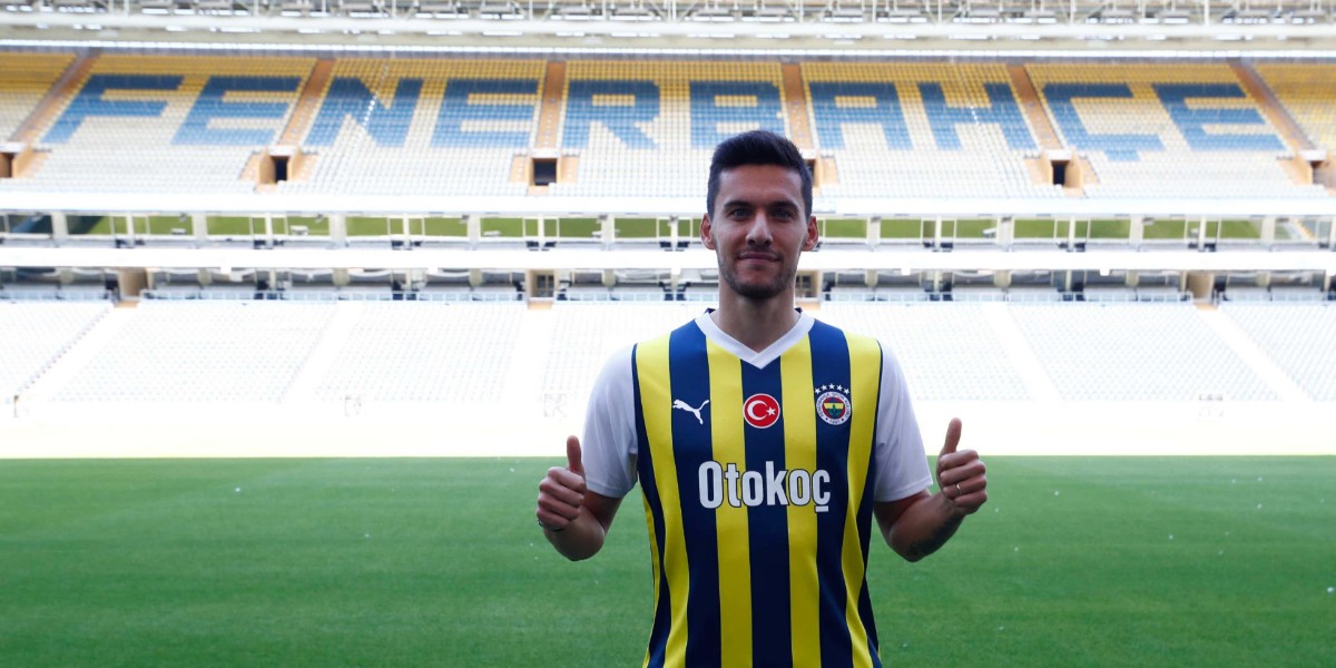 Fenerbahçe'nin transfer ettiği Umut Nayir,