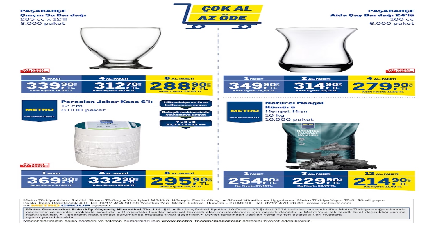 Metro marketlerde çok az öde kampanyası başlatıldı! 22 Şubat son gün