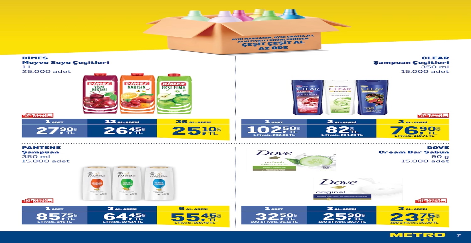 Metro marketlerde çok az öde kampanyası başlatıldı! 22 Şubat son gün