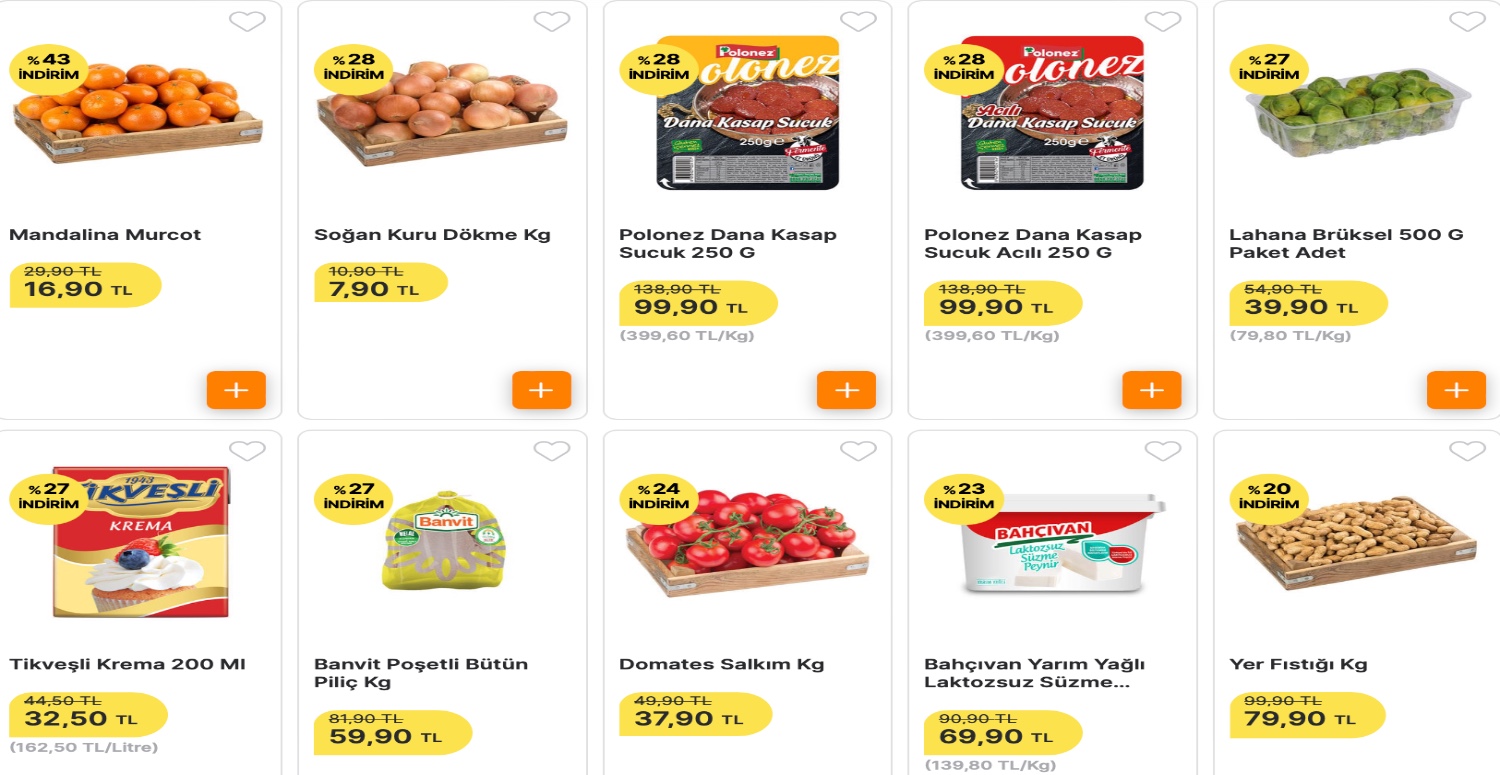 Migros yüzde 43 oranında varan indirim kampanyasına imza attı! Sucuk, peynir, soğan ne alırsanız indirimde