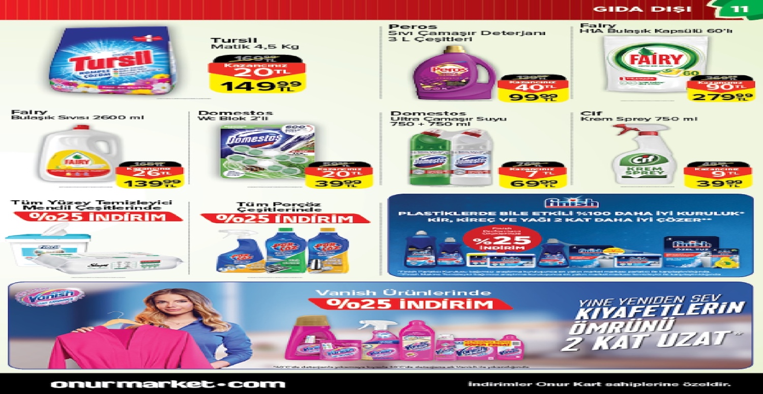 ONUR MARKET 18 30 OCAK AKTÜEL KATALOGU