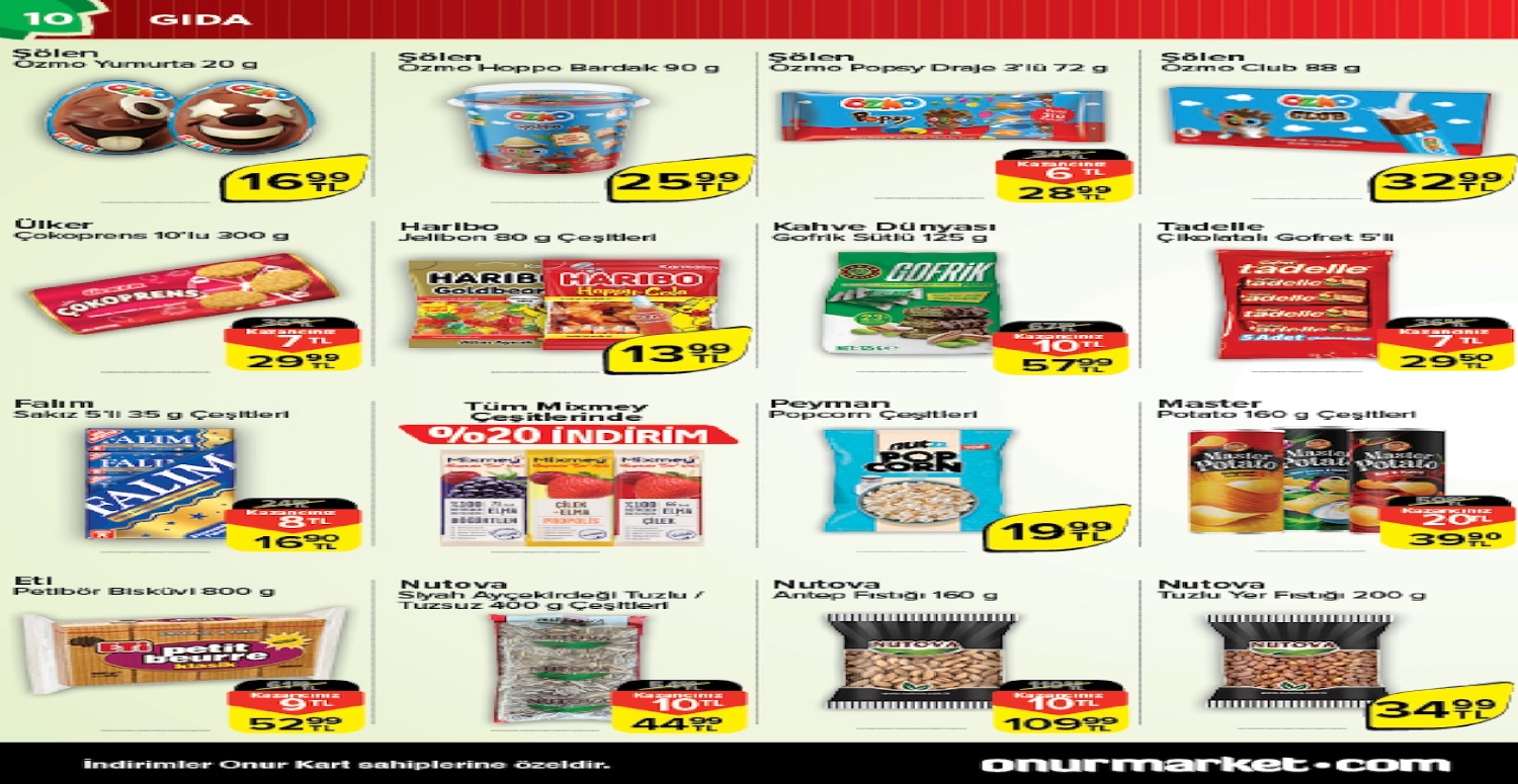 ONUR MARKET 18 30 OCAK AKTÜEL KATALOGU