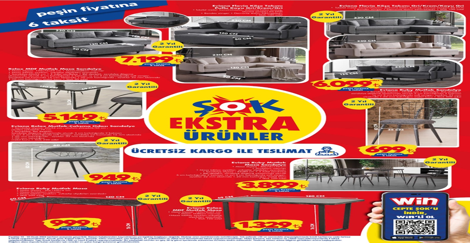 Şok 10 16 Ocak aktüel katalogu