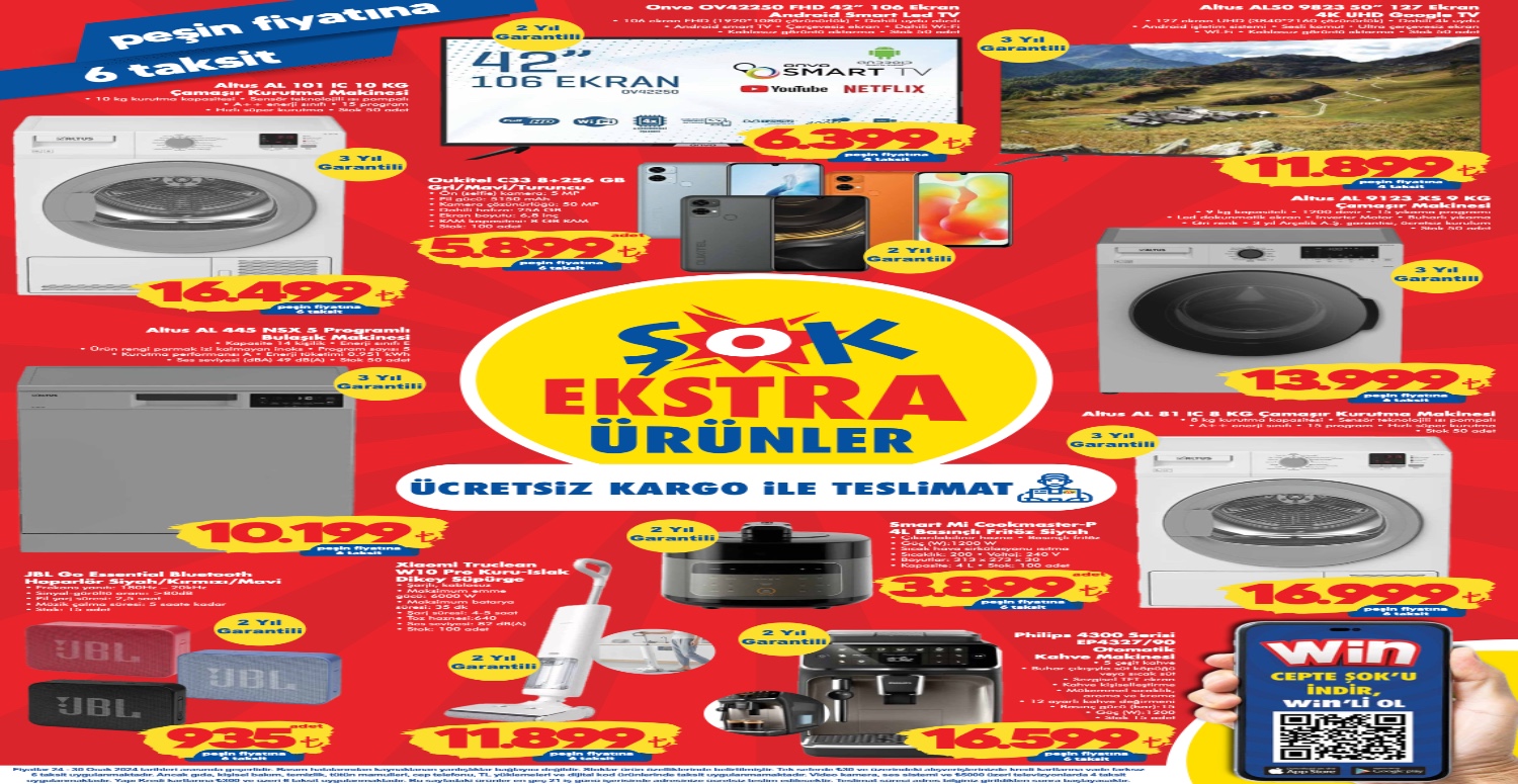 Şok 24 30 Ocak aktüel katalogu