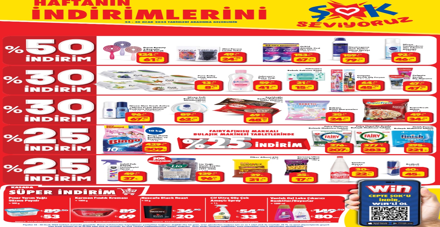 Şok 24 30 Ocak aktüel katalogu