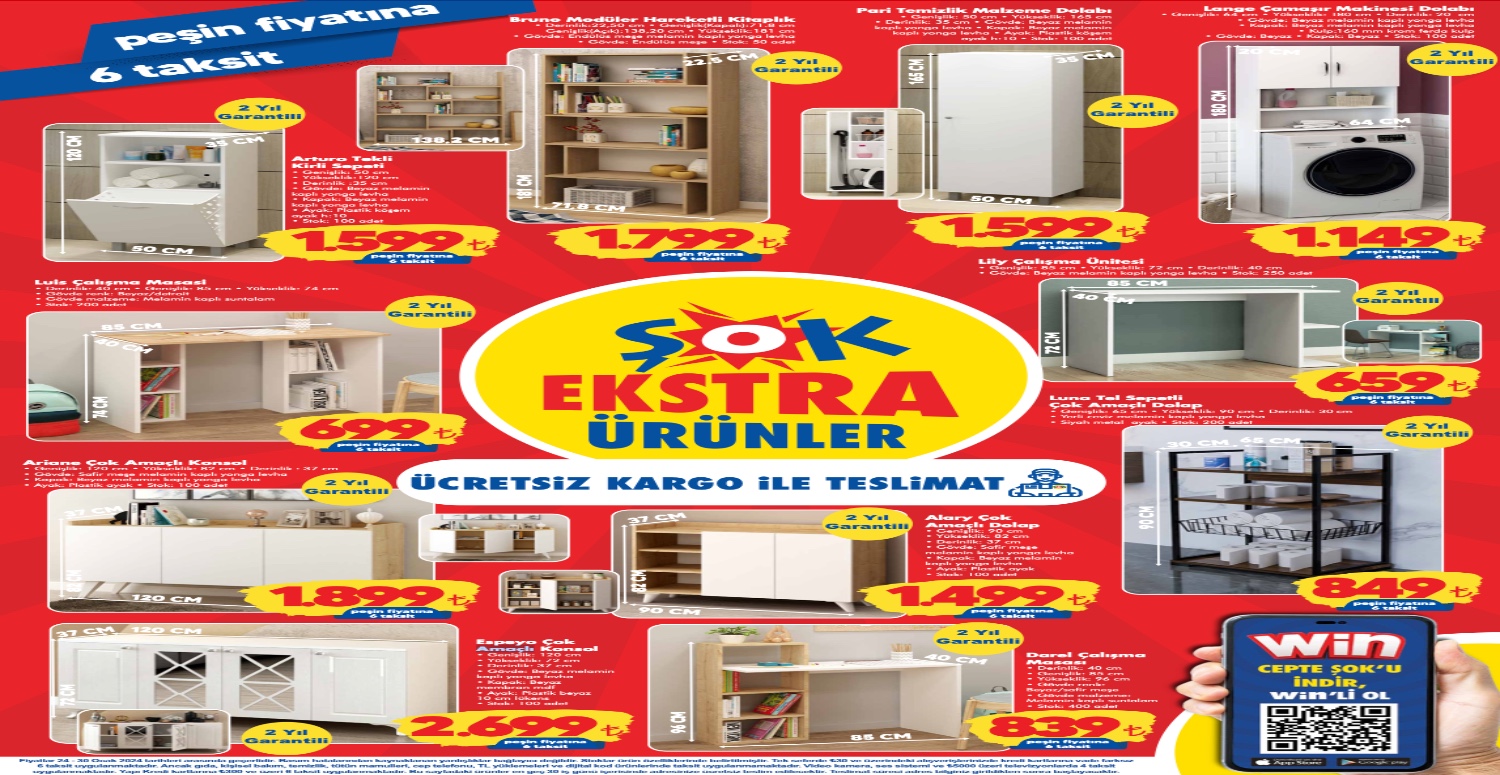 Şok 24 30 Ocak aktüel katalogu