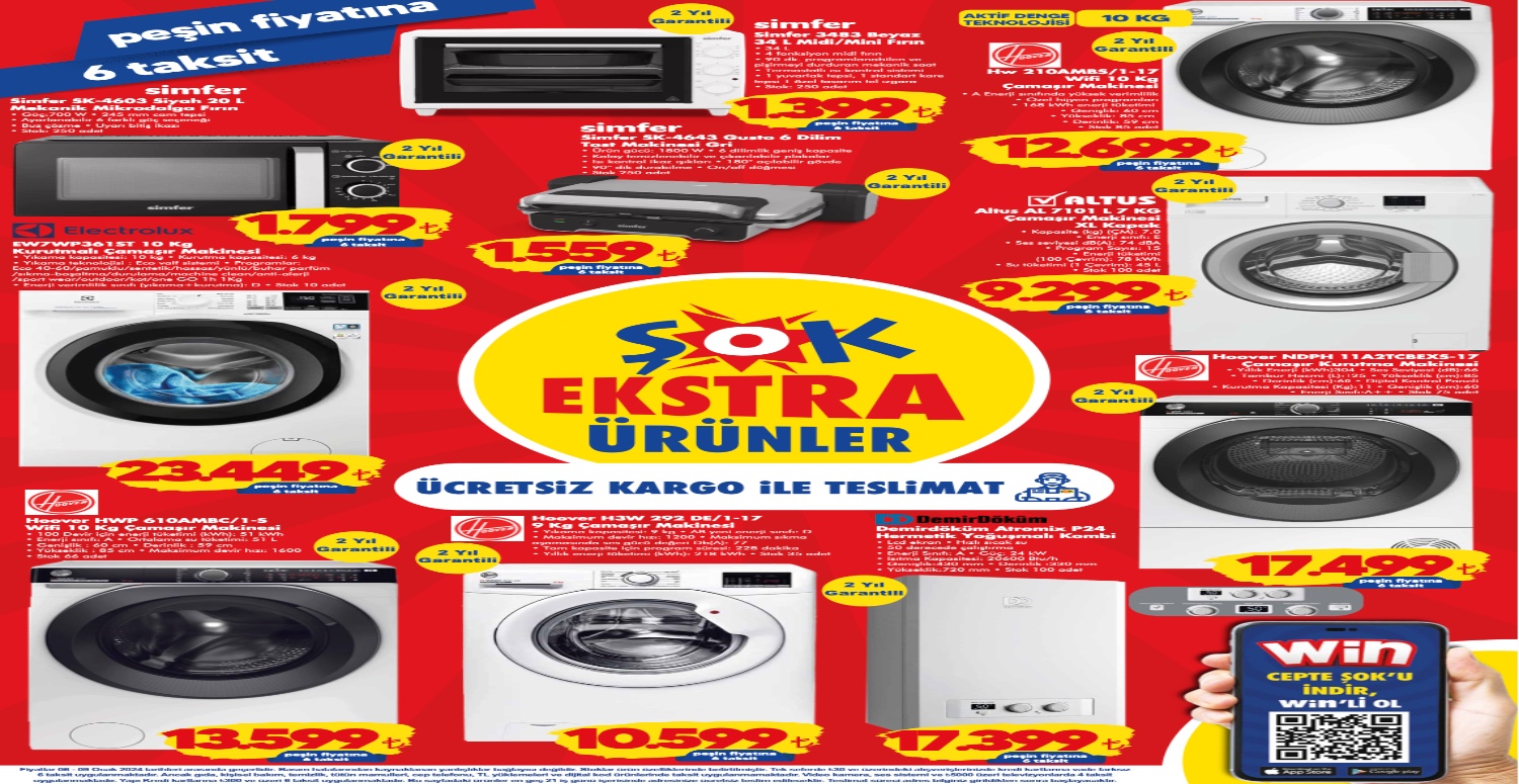 Şok 6 9 Ocak aktüel katalogu