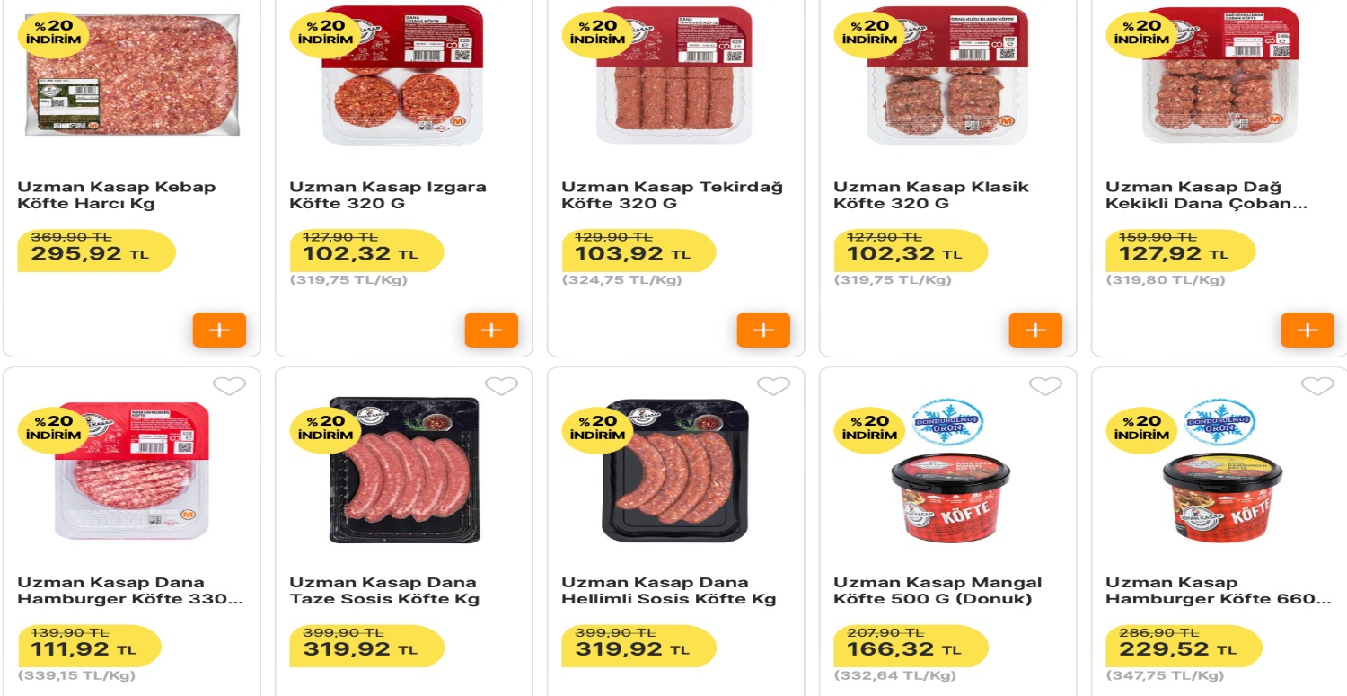 Taze donuk köftelerde yüzde 20 indirim! Ortalık karışacak