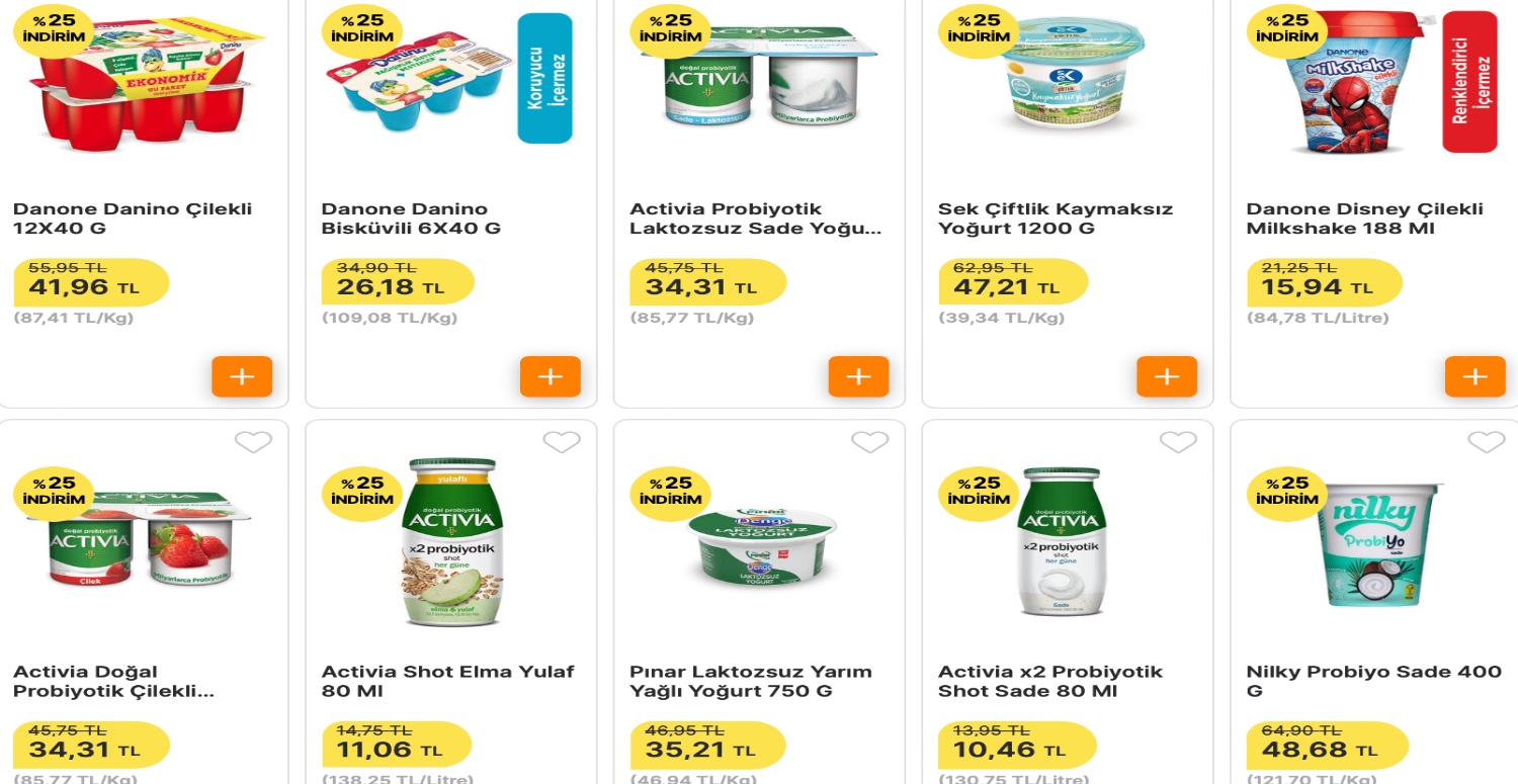 Tüm yoğurtlarda yüzde 25 indirim kampanyası başladı! Hangi yoğurdu alırsanız en uyguna satın alacaksınız