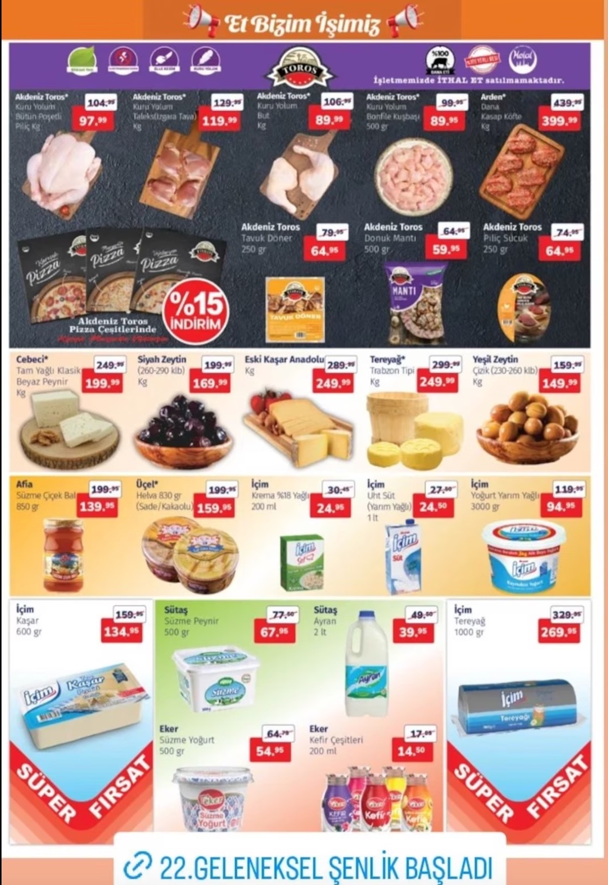 30’lu yumurta 89, 40’lı tuvalet kağıdı 159 TL’ye düşüyor! Neye el atsanız 18 Şubat’a kadar indirimde