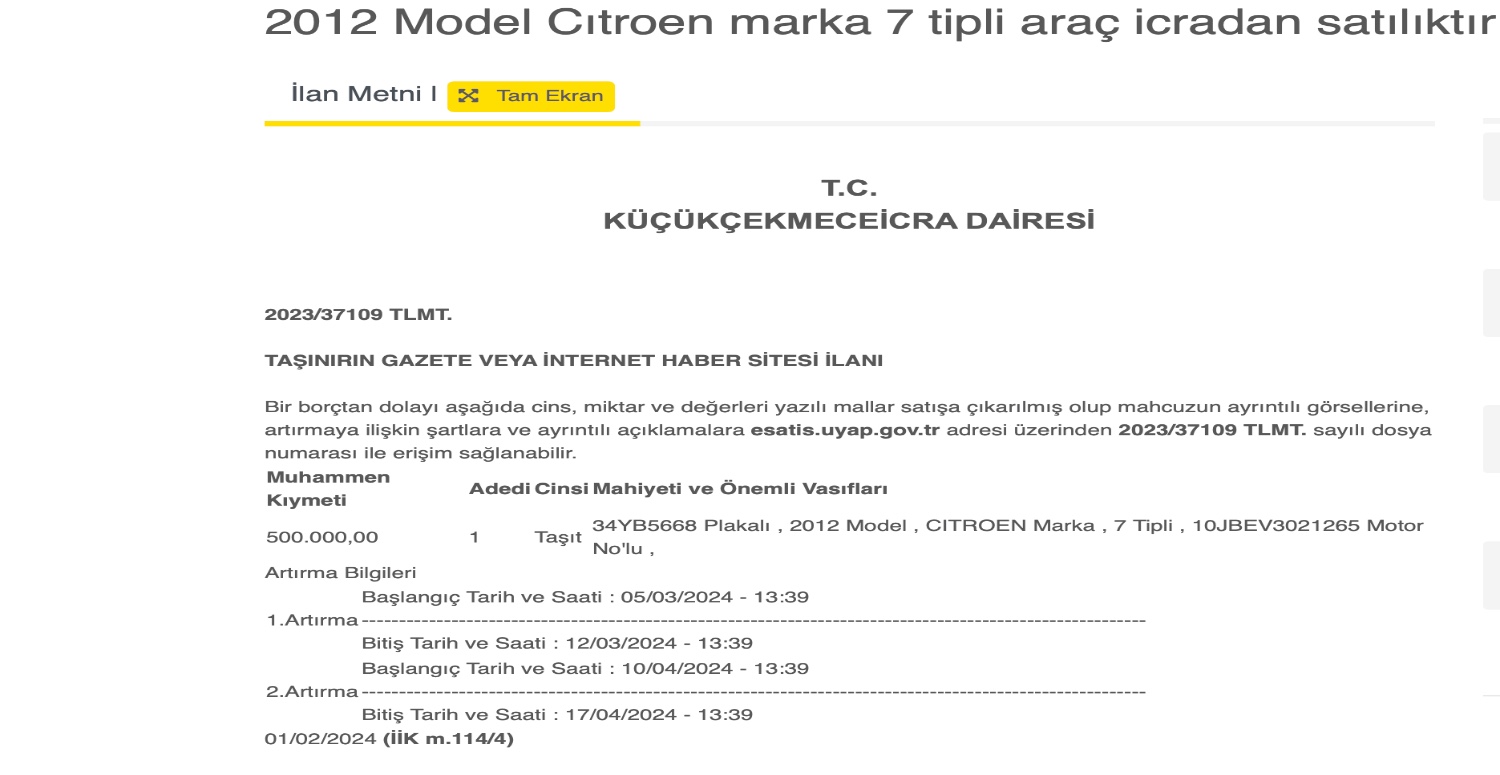 500.000 TL’ye araba sahibi olacaksınız! Bir kuruş daha fazlasını ödemenize gerek yok