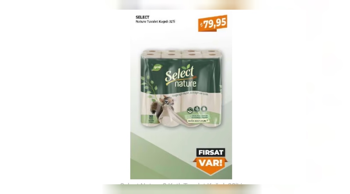 79 TL’ye 32’li tuvalet kağıdınız hazır! 18 Şubat’a kadar alabilirsiniz