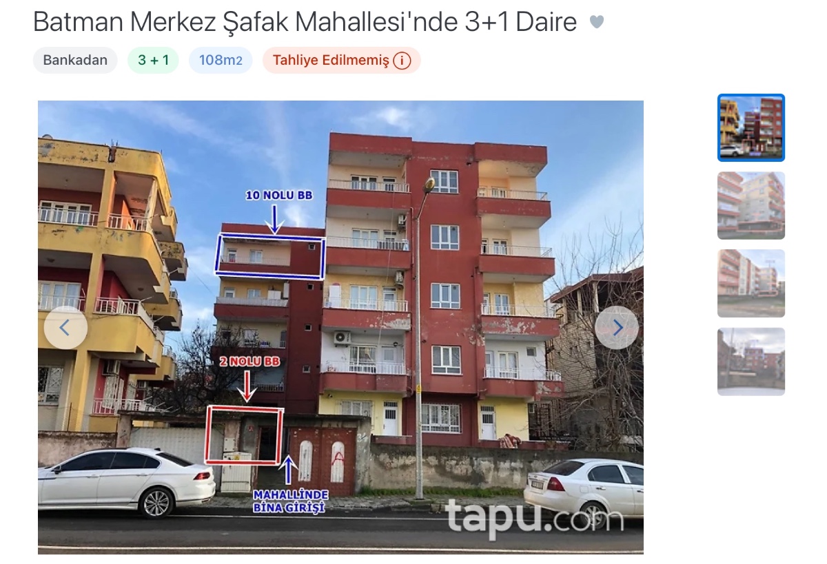 900.000 TL’ye 3 + 1 dairenin sahibi olacaksınız! O ilin merkezinden satışa çıkartıldı