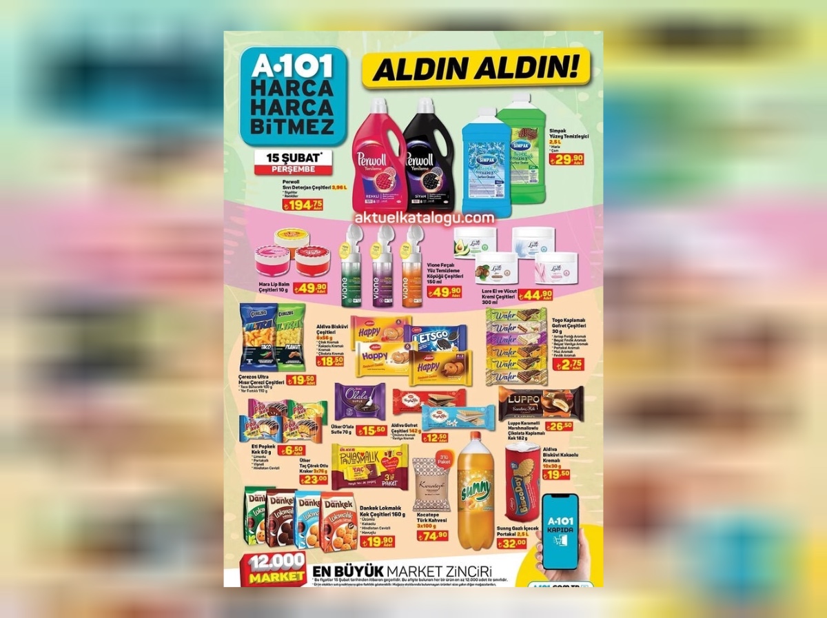 A101 15 21 Şubat aktüel katalogu