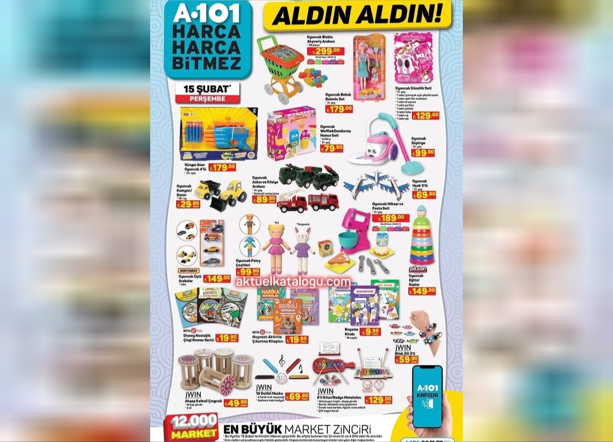 A101 15 21 Şubat aktüel katalogu
