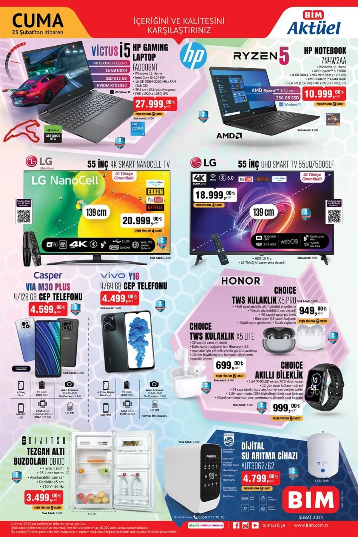 BİM 23 Şubat 2024 Aktüel Ürünler Kataloğu