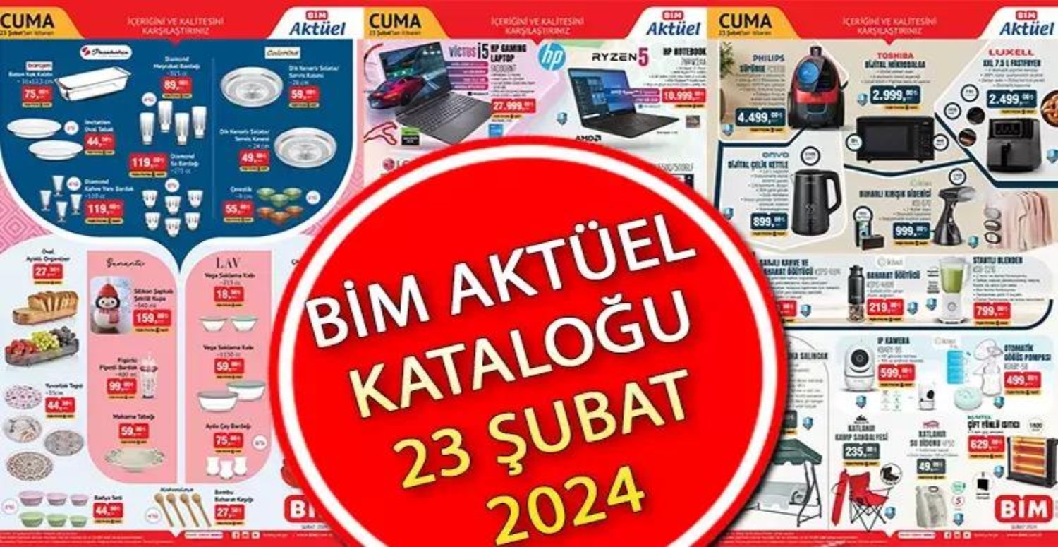 BİM katoloğu