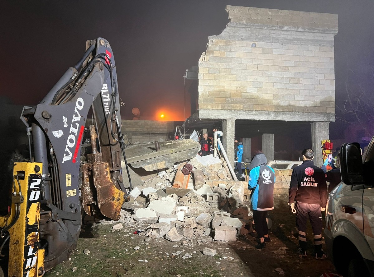 bina yıkıldı