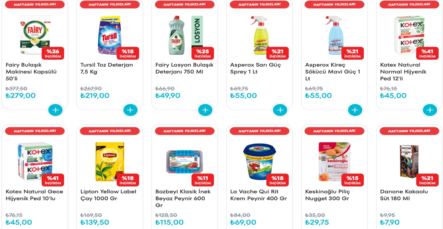 Çay, beyaz peynir, krem peynir yüzde 41’e varan indirimli satışta! Herkes soluğu o market zincirinde aldı