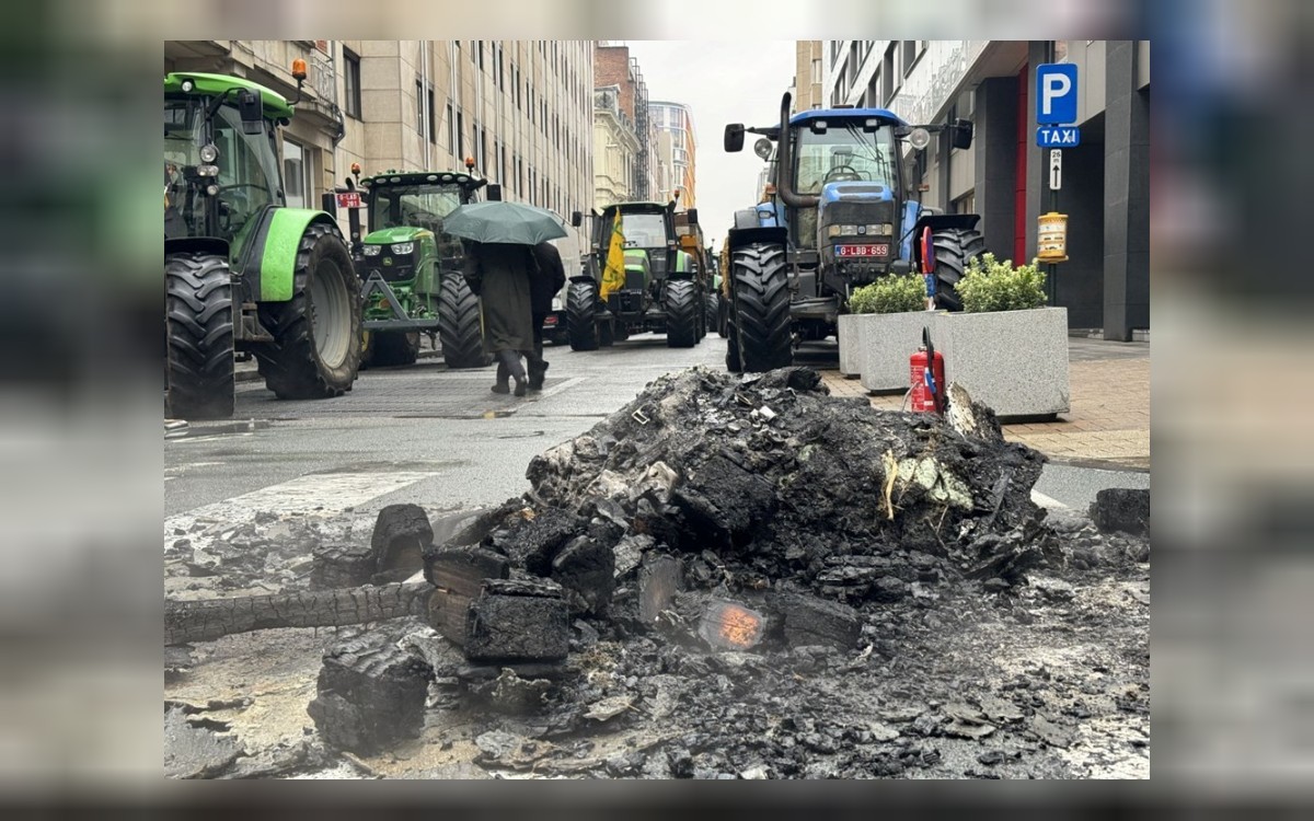 çiftçilerin protestosu
