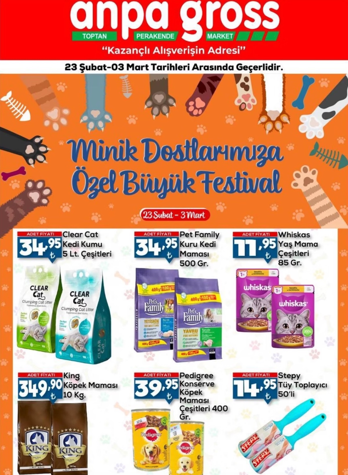 Evcil hayvanı olan vakit kaybetmeden o marketin yolunu tuttu! Minik dostlara özel büyük indirim