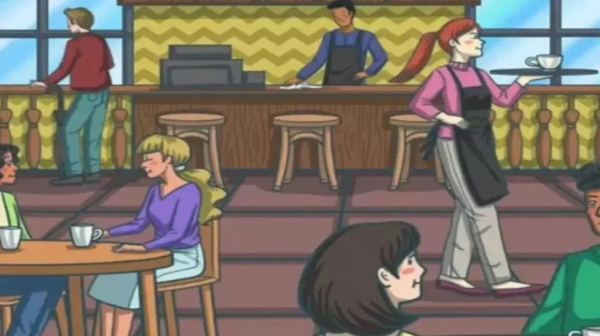 Görseldeki siyah şemsiyeyi 100 kişiden 5'i bulabildi