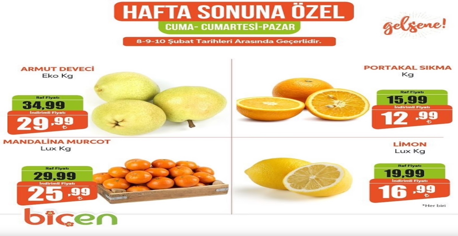 Hafta sonuna özel meyve sebzelerde kampanya başlatıldı! 9 TL’den başlayan fiyatlarla meyve sebze alabileceksiniz