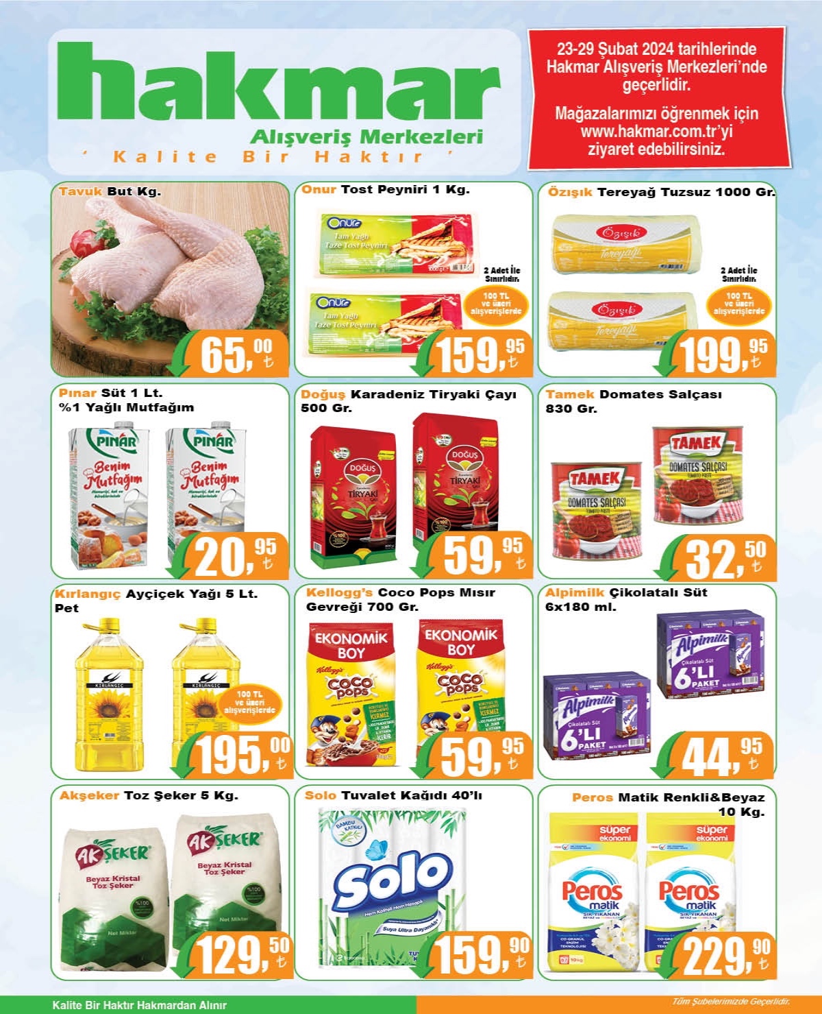 Hakmar 23 - 29 Şubat 2024 aktüel kataloğu