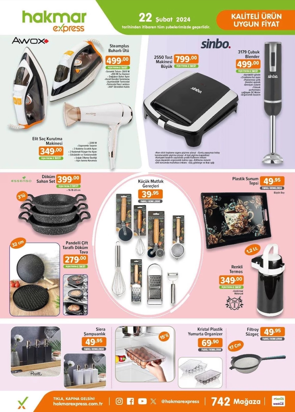 Hakmar Express 22 28 Şubat katalogu