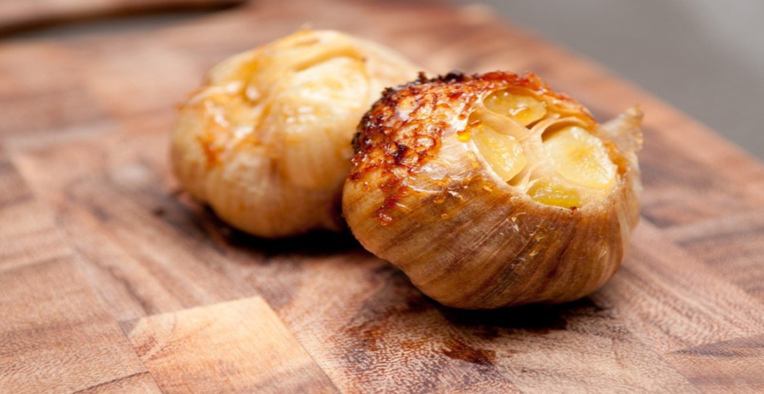 kavrulmuş sarımsak