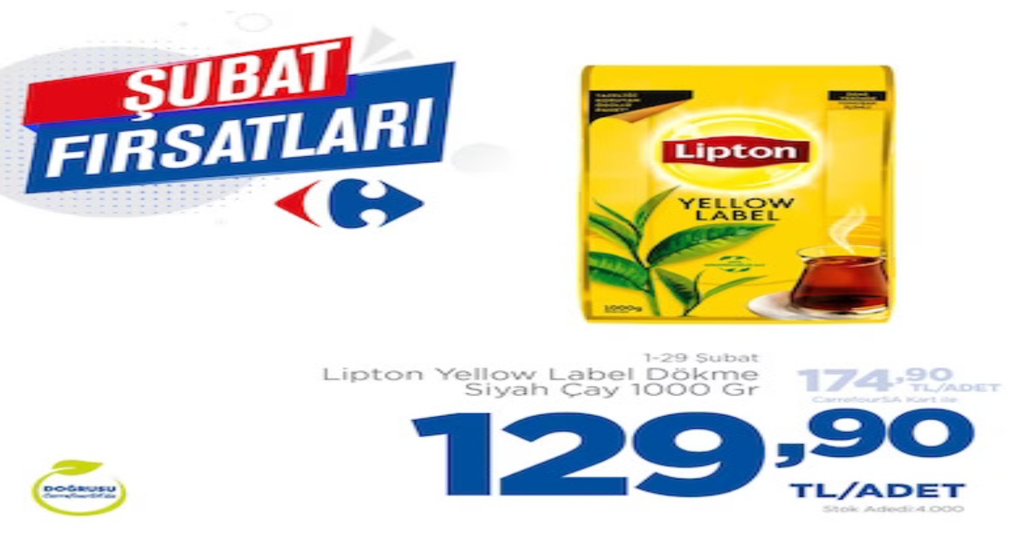 lipton çay