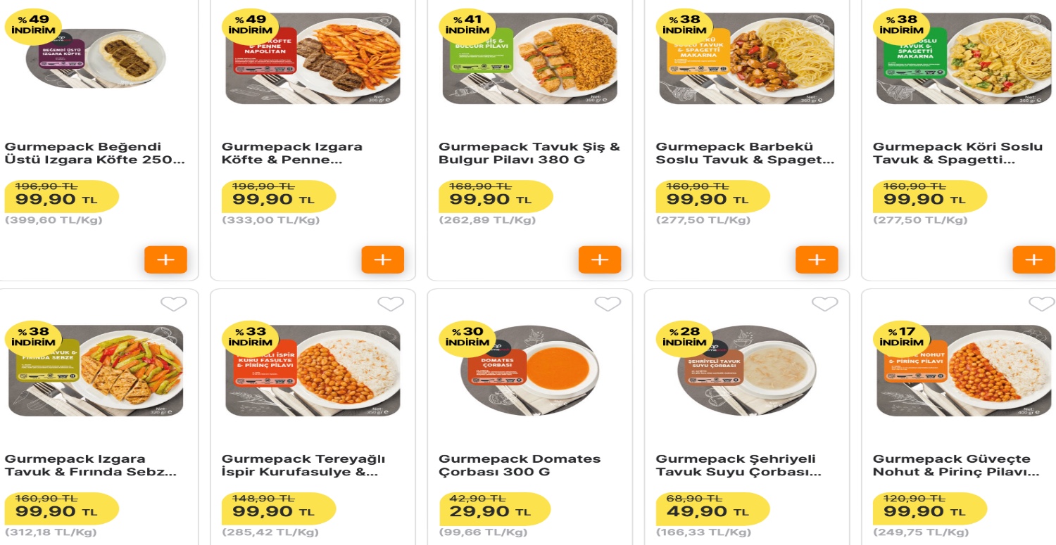 O market hazır yemeklerde yüzde 49 indirim başlattı! Isıtınca yemeğiniz anında hazır