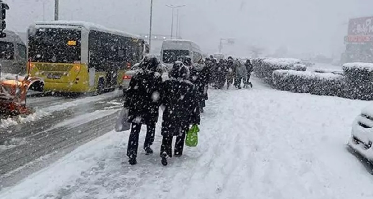 Pazar günü İstanbula kar yağacak