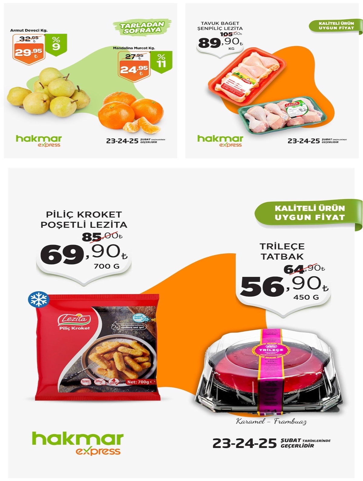Sebze ve meyvelerde indirim bekleyen yüzde 23 indirimi kapacak! Hakmar Express fırsatı duyurdu