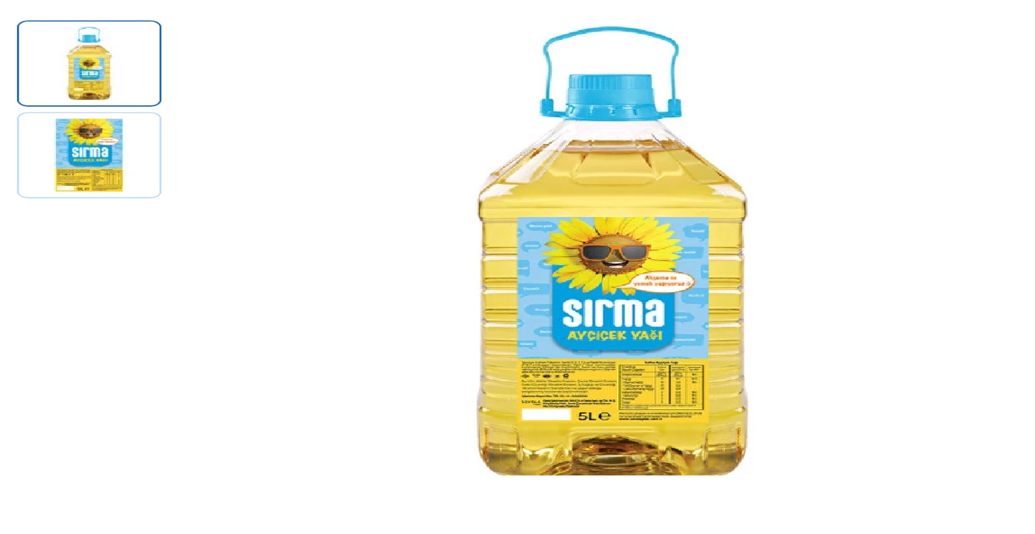 SIRMA MARKA AYÇİÇEK YAĞI 184 TL’YE DÜŞÜYOR