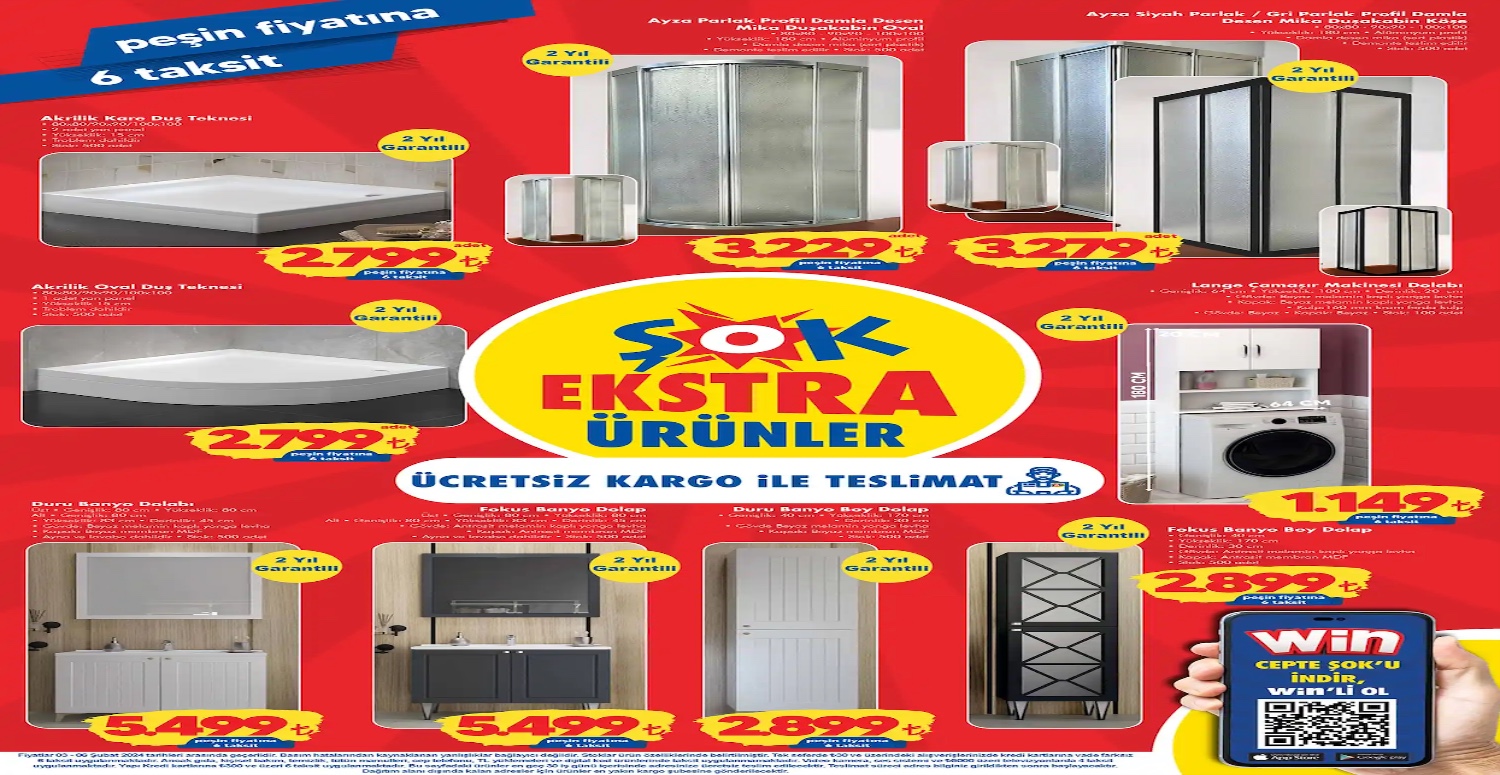 Şok marketler mutfağınızı kolaylaştıracak ürünleri 25 TL’den satışa çıkarttı! Şok 3 6 Şubat aktüel katalogu