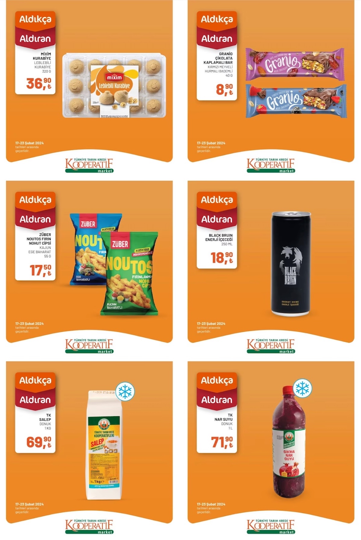 Tarım Kredi Kooperatifi 17 23 Şubat kataloğu
