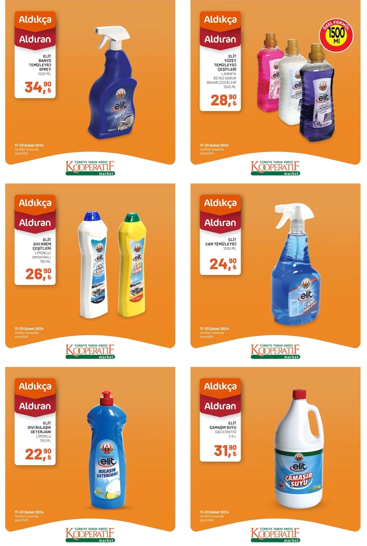 Tarım Kredi Kooperatifi 17 23 Şubat kataloğu