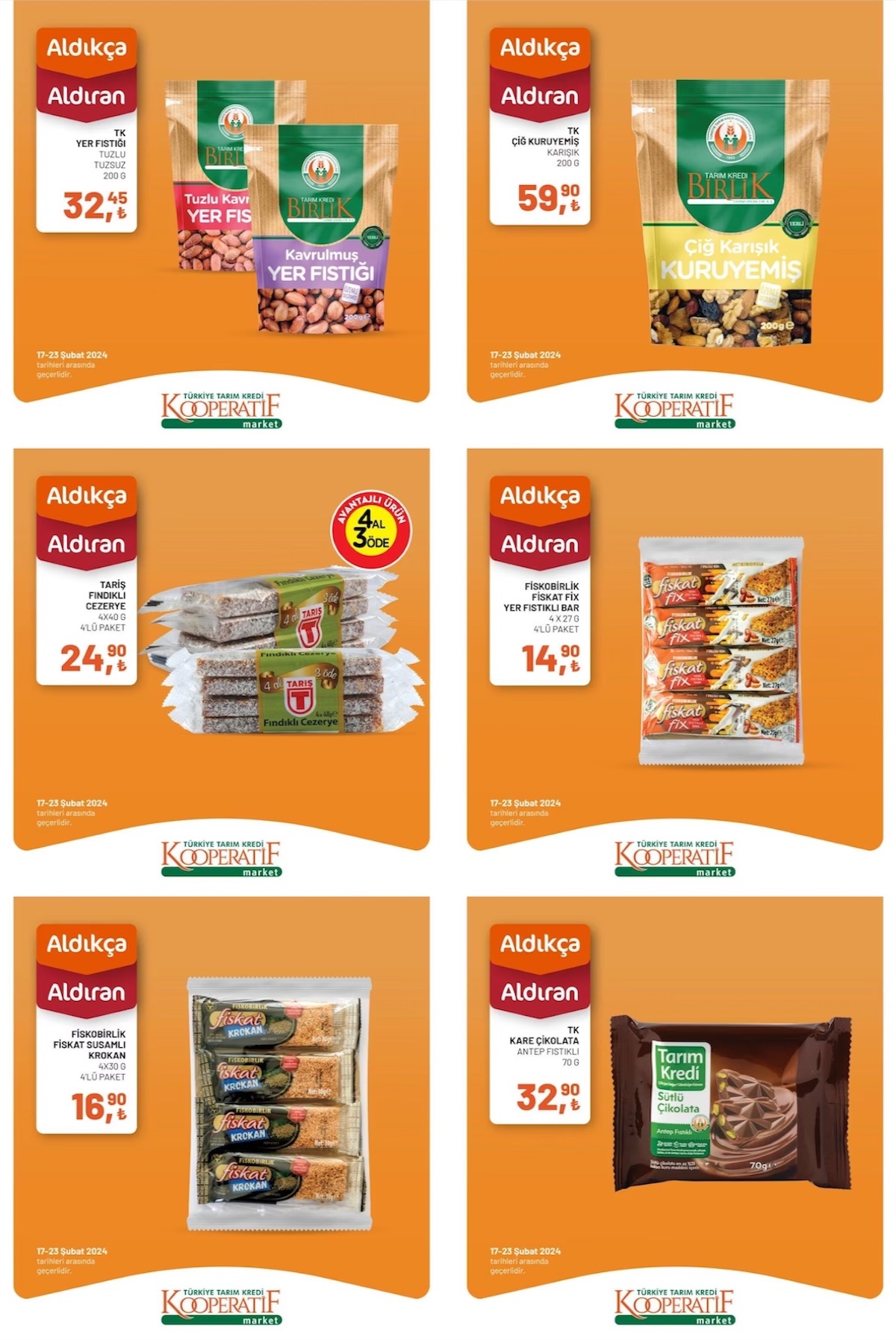 Tarım Kredi Kooperatifi 17 23 Şubat kataloğu