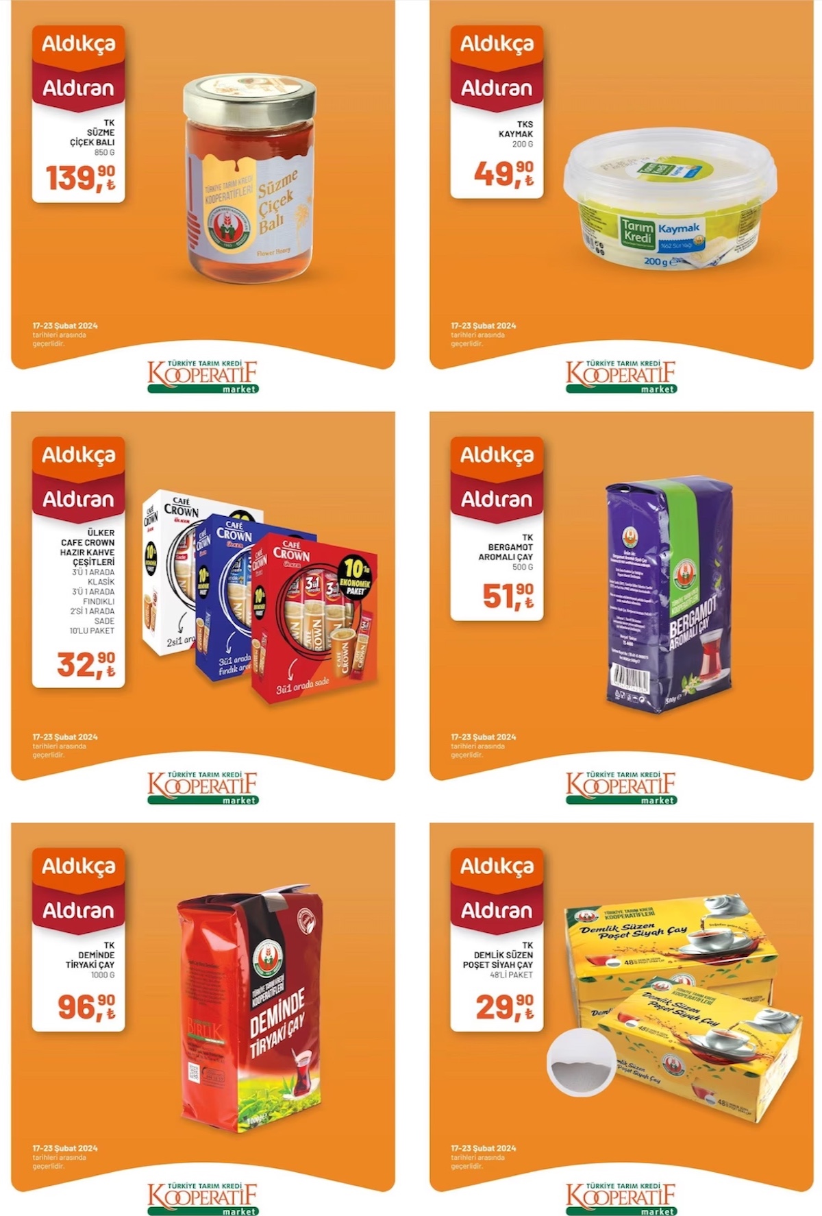 Tarım Kredi Kooperatifi 17 23 Şubat kataloğu