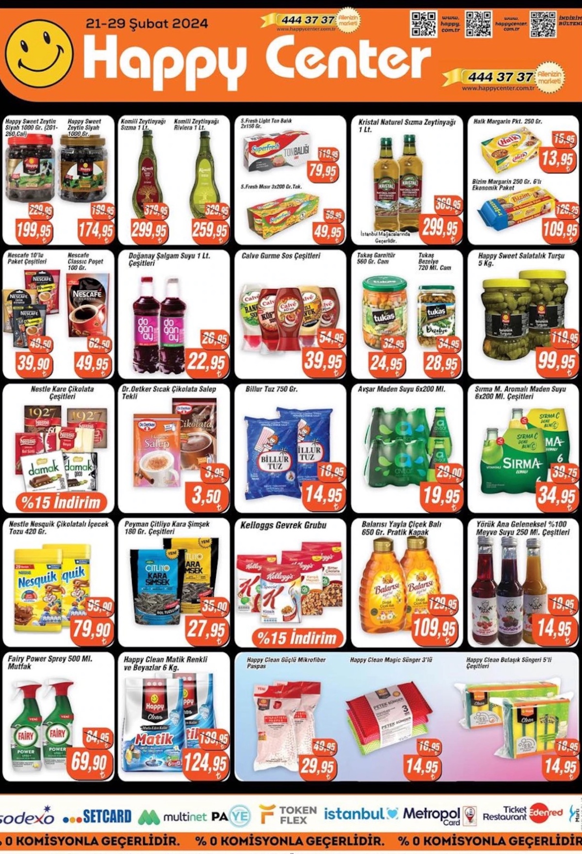 Temel gıda ve hijyen gruplarında kampanya başladı 29 Şubat’a kadar devam edecek