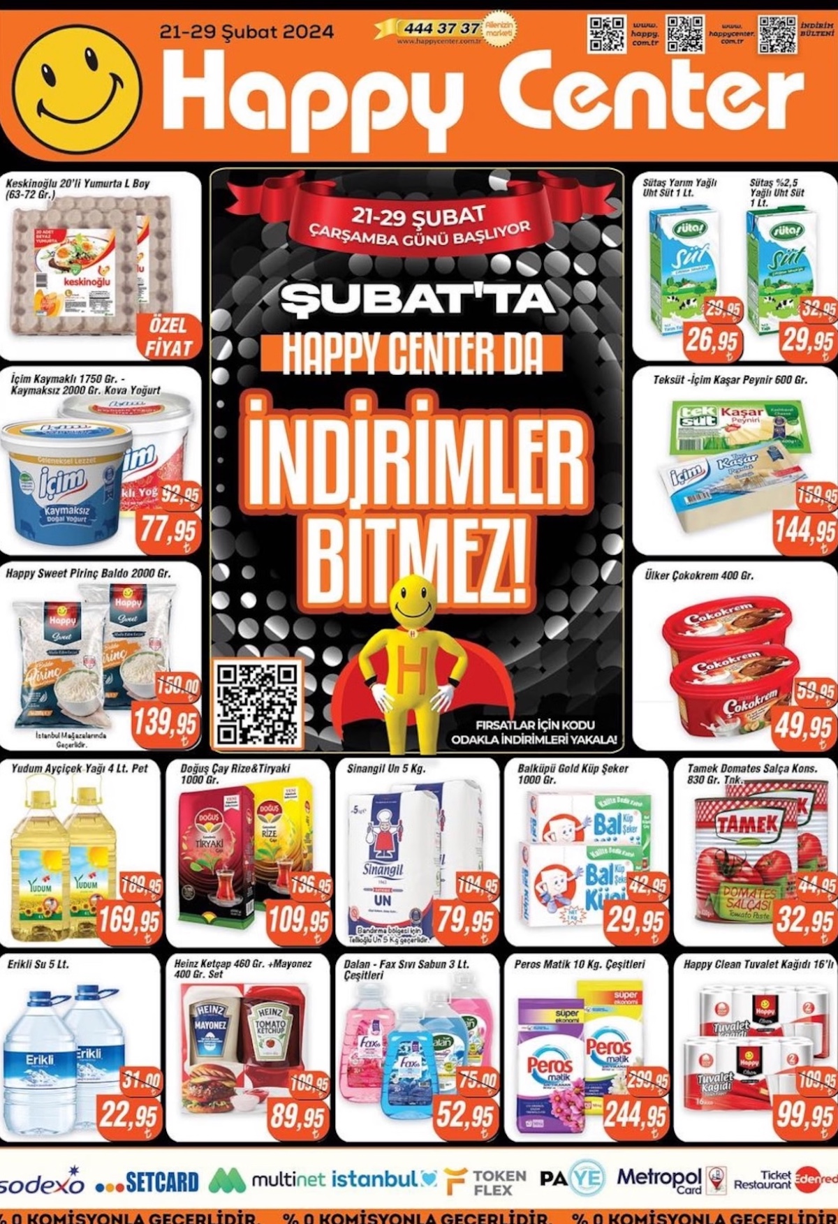 Temel gıda ve hijyen gruplarında kampanya başladı 29 Şubat’a kadar devam edecek