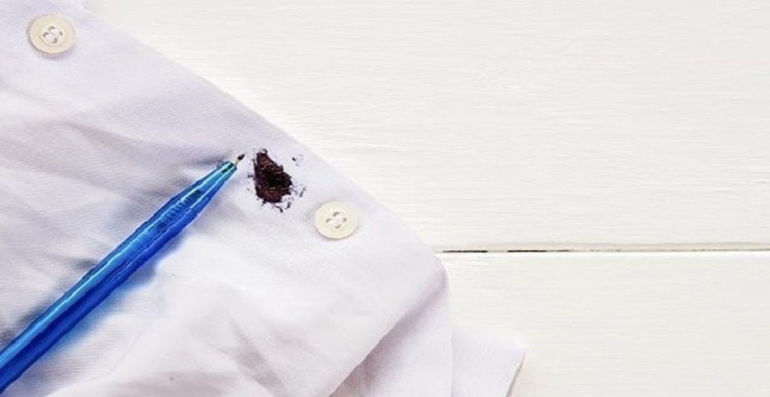 tükenmez kalem lekesi