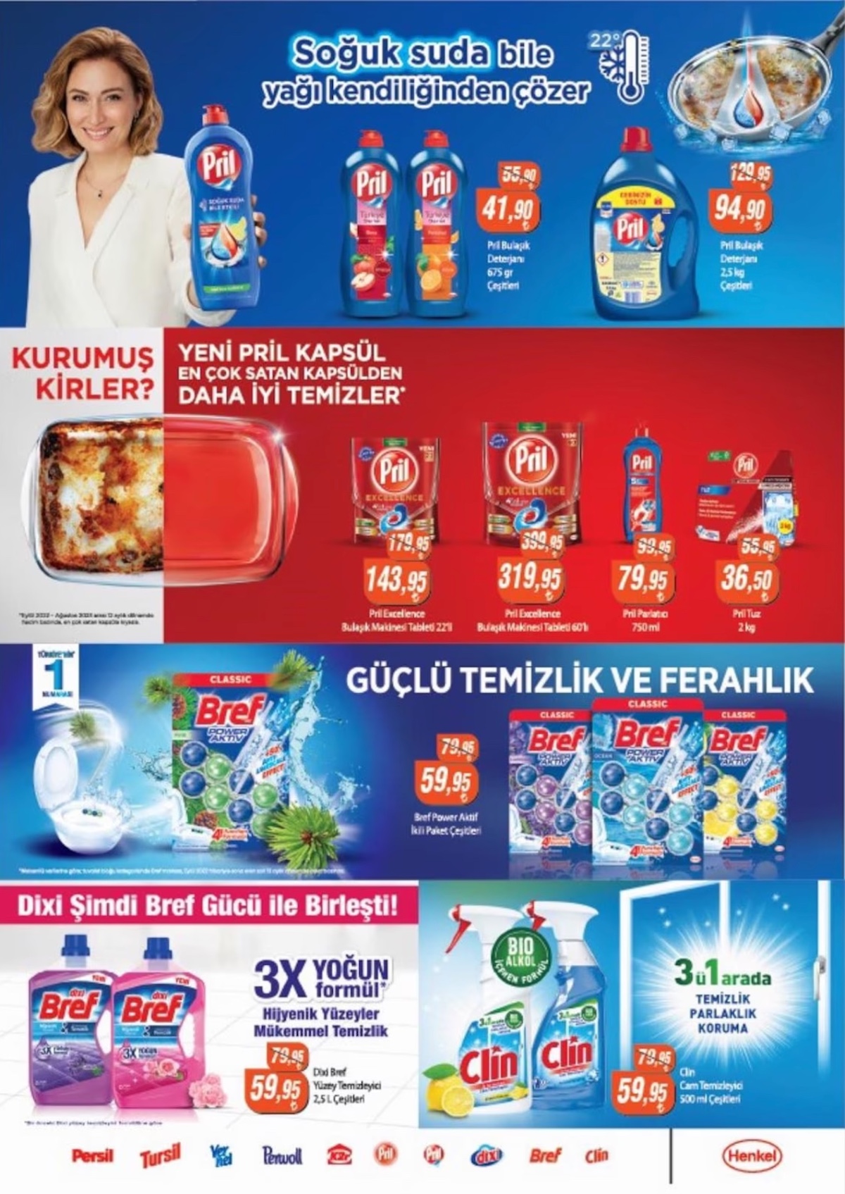 Uygun fiyatta deterjan kopyalayanlar koştur koştur o markete gidecek! Çamaşır bulaşık hangi deterjanı ararsanız indirimde