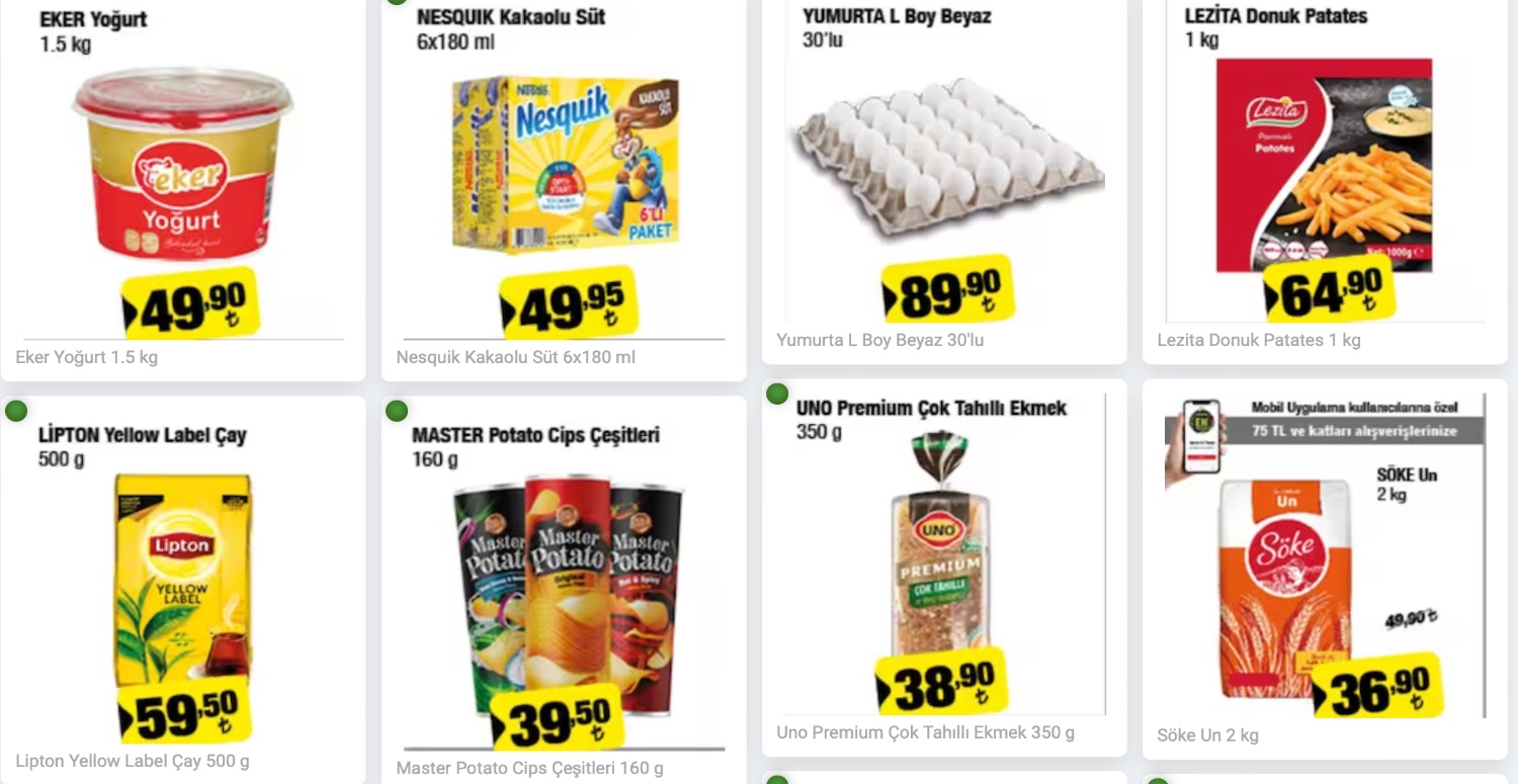 Yumurta indirimi bekleyenler başka yere gitmeyecek! 89 TL’ye kadar düştü