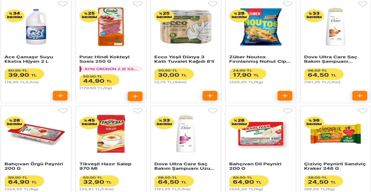 Yumuşatıcılar 54 TL’ye tuvalet kağıdı 30 TL’ye düşüyor! Hiçbir market böylesine bir indirime imza atmadı